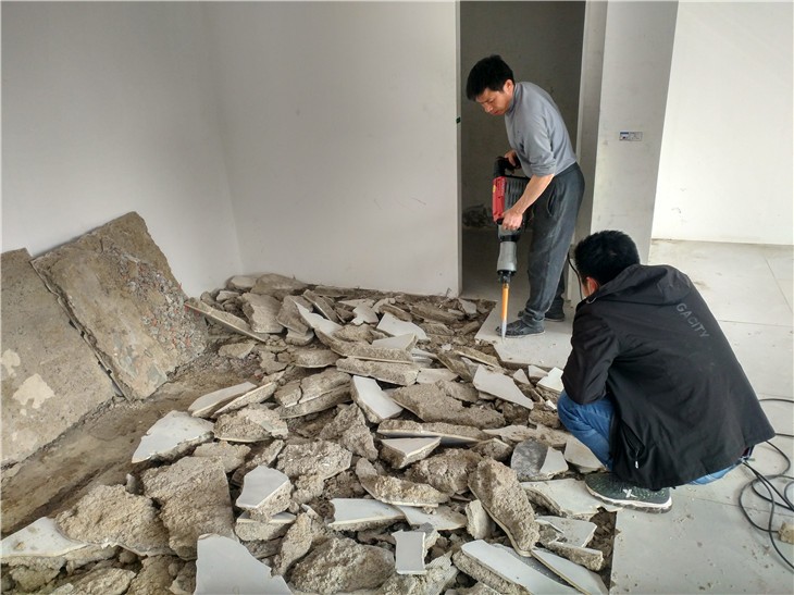 地砖拆除