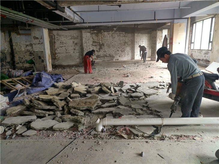 地砖拆除