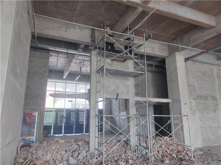 厂房敲墙砸墙拆除